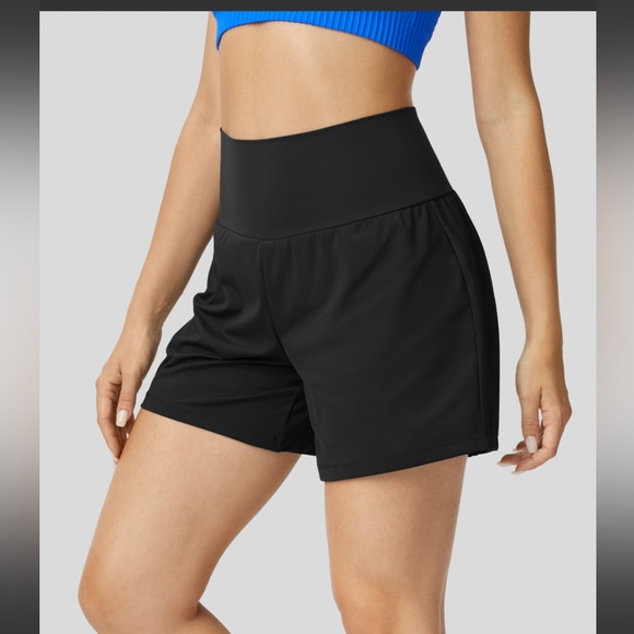 HALARA Pants - Super High Waisted Back Pocket & Side Pocket‎ 2-in-1 Shorts 5"-Longer Length